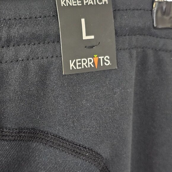 Kerrits Kids Knee Patch Performance Tights Black Size Large Equestrian NWT - Picture 6 of 10